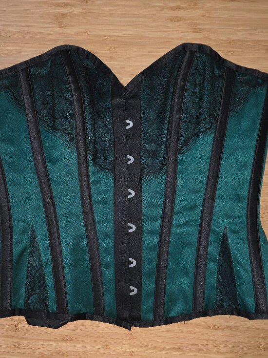 Corset Story Other - Dark Green corset